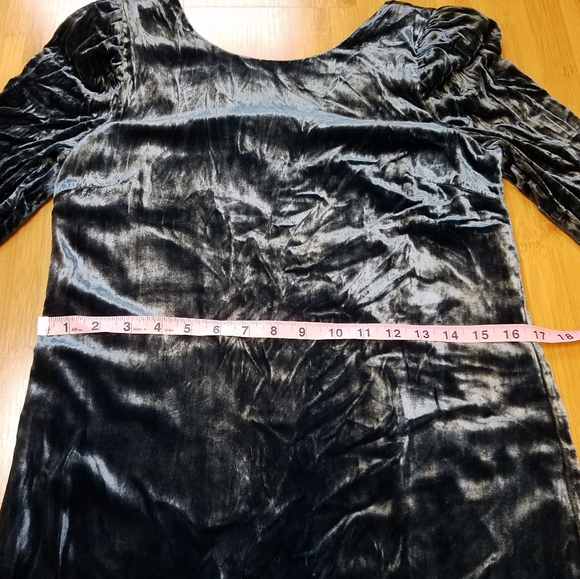 Charles Henry Velvet Pearl Sheath Dress XS - Picture 15 of 16